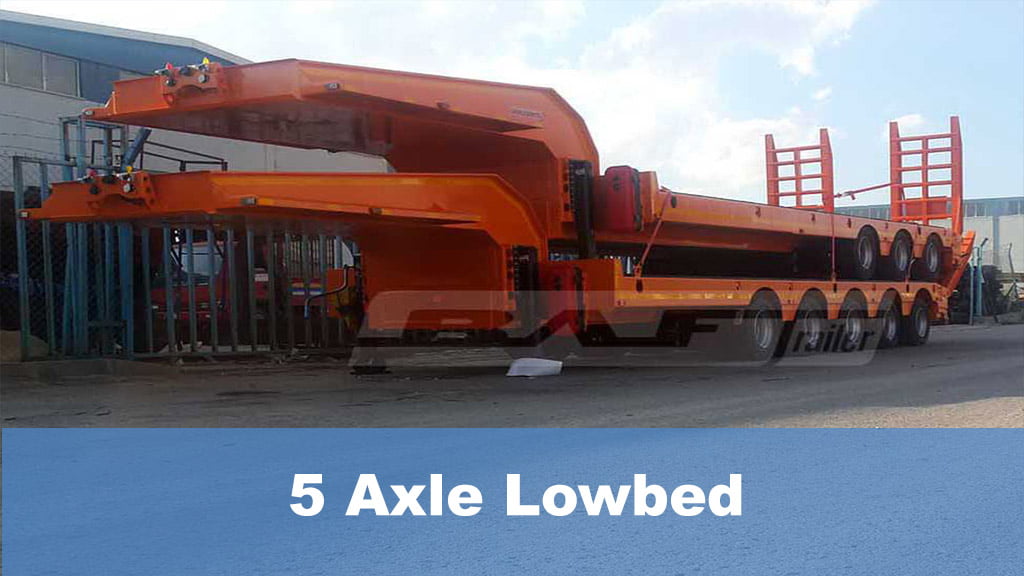 5 Axle Lowbed
