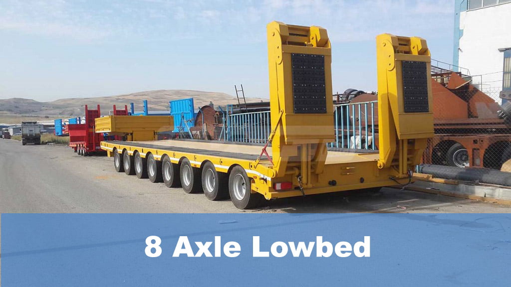 8 Axle Lowbed