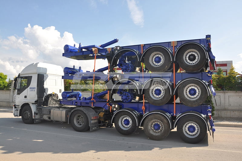 Tipping Flatbed Trailer